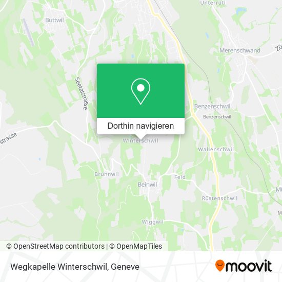 Wegkapelle Winterschwil Karte