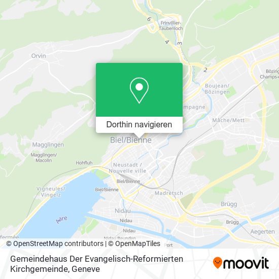 Gemeindehaus Der Evangelisch-Reformierten Kirchgemeinde Karte