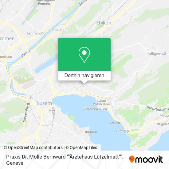 Praxis Dr. Mölle Bernward ""Ärztehaus Lützelmatt"" Karte