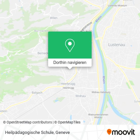 Heilpädagogische Schule Karte