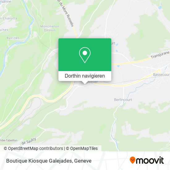 Boutique Kiosque Galejades Karte