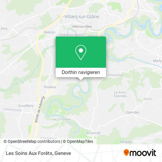 Les Soins Aux Forêts Karte