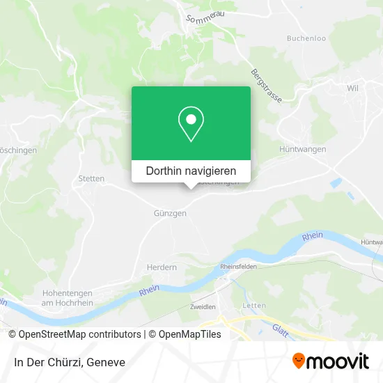 In Der Chürzi Karte