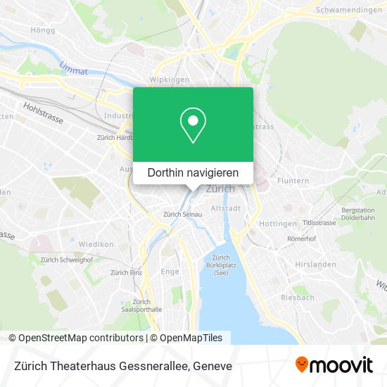 Zürich Theaterhaus Gessnerallee Karte