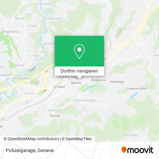 Polizeigarage Karte