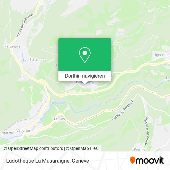 Ludothèque La Musaraigne Karte