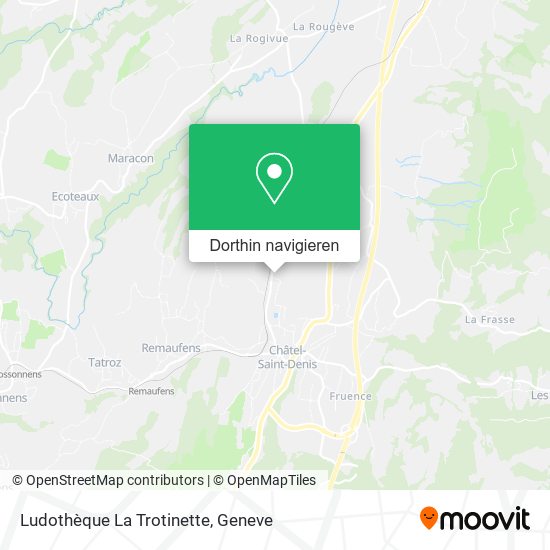 Ludothèque La Trotinette Karte