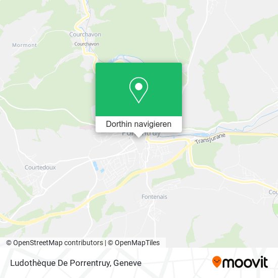 Ludothèque De Porrentruy Karte