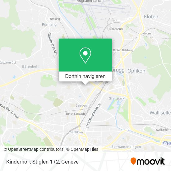 Kinderhort Stiglen 1+2 Karte