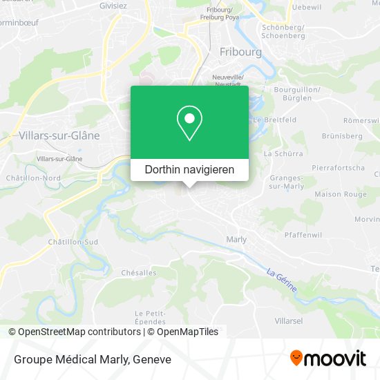 Groupe Médical Marly Karte