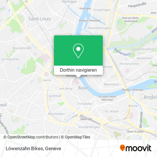 Löwenzahn Bikes Karte