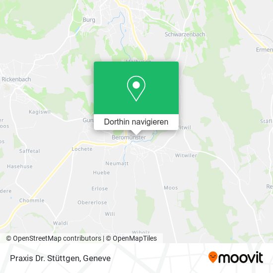 Praxis Dr. Stüttgen Karte