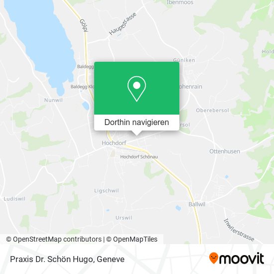 Praxis Dr. Schön Hugo Karte