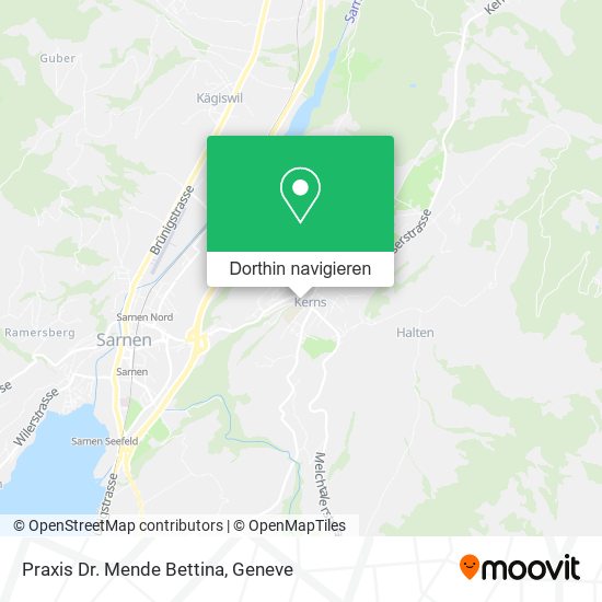 Praxis Dr. Mende Bettina Karte
