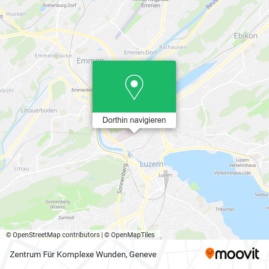 Zentrum Für Komplexe Wunden Karte