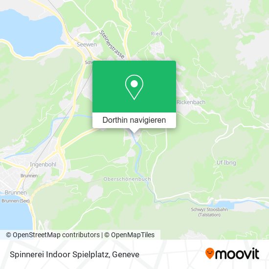 Spinnerei Indoor Spielplatz Karte