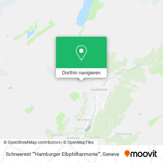 Schneerest ""Hamburger Elbphilharmonie"" Karte