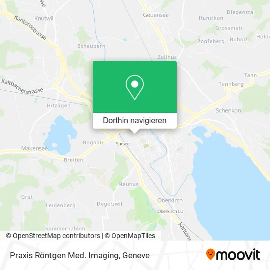 Praxis Röntgen Med. Imaging Karte