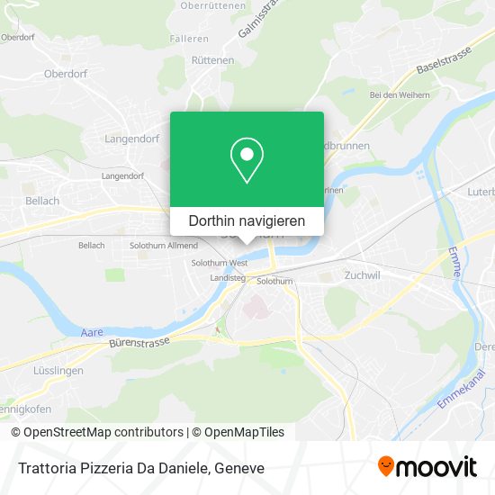 Trattoria Pizzeria Da Daniele Karte