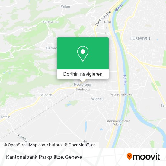 Kantonalbank Parkplätze Karte