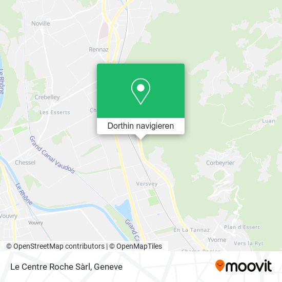 Le Centre Roche Sàrl Karte