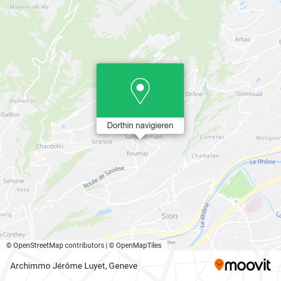 Archimmo Jérôme Luyet Karte