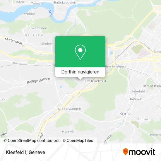 Kleefeld I Karte