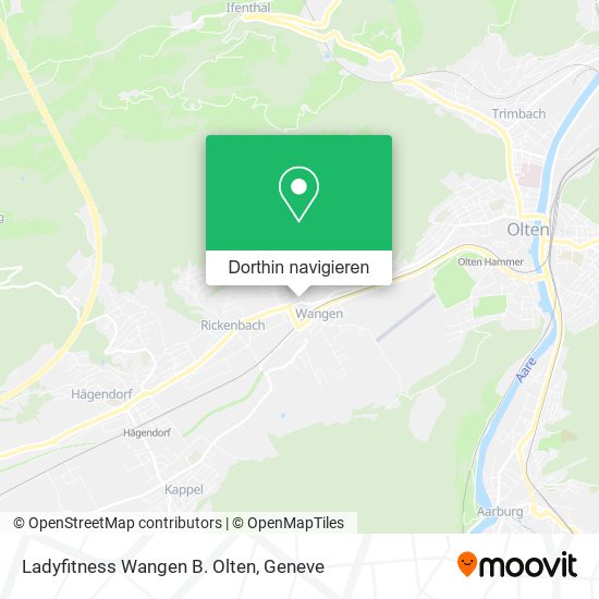 Ladyfitness Wangen B. Olten Karte