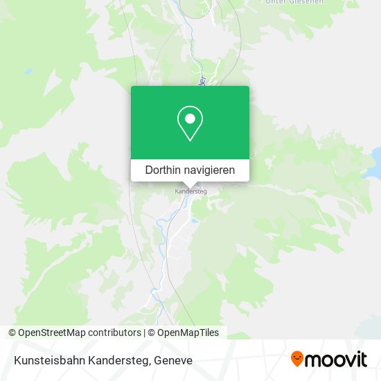 Kunsteisbahn Kandersteg Karte