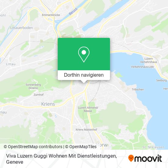 Viva Luzern Guggi Wohnen Mit Dienstleistungen Karte