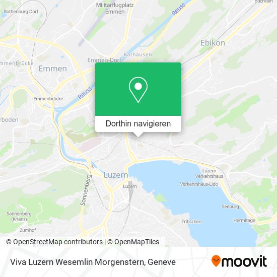 Viva Luzern Wesemlin Morgenstern Karte