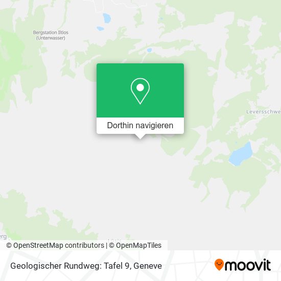 Geologischer Rundweg: Tafel 9 Karte