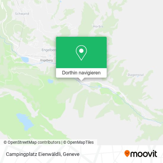 Campingplatz Eienwäldli Karte