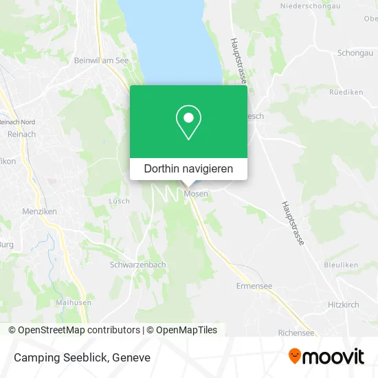 Camping Seeblick Karte