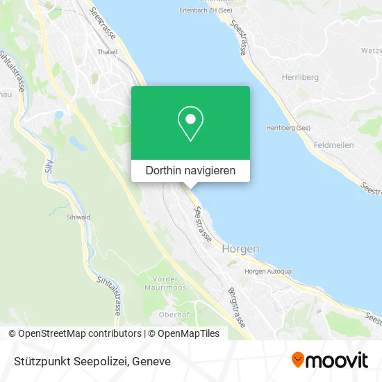 Stützpunkt Seepolizei Karte