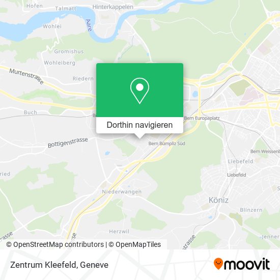 Zentrum Kleefeld Karte