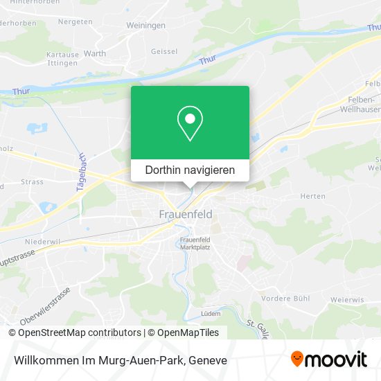 Willkommen Im Murg-Auen-Park Karte