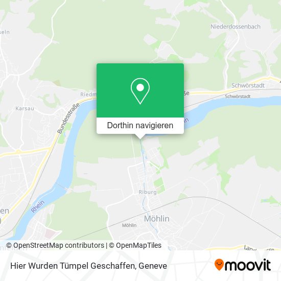 Hier Wurden Tümpel Geschaffen Karte