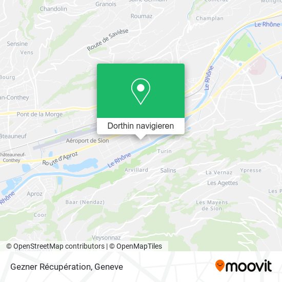 Gezner Récupération Karte
