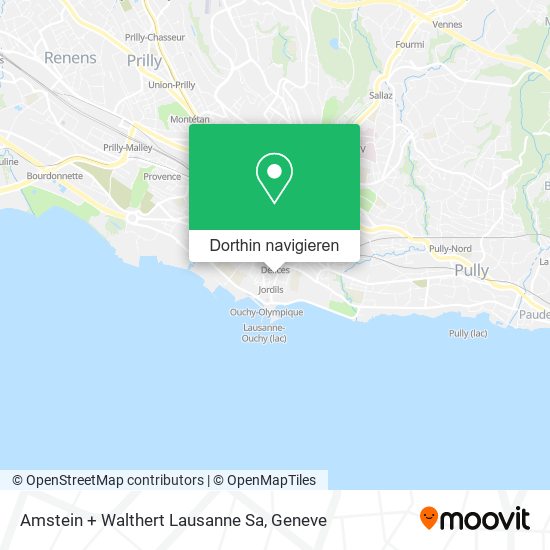Amstein + Walthert Lausanne Sa Karte