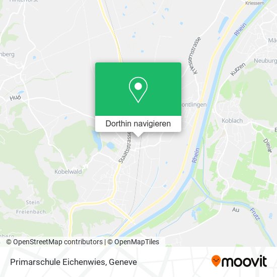 Primarschule Eichenwies Karte
