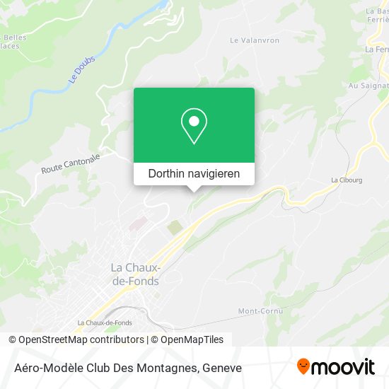 Aéro-Modèle Club Des Montagnes Karte
