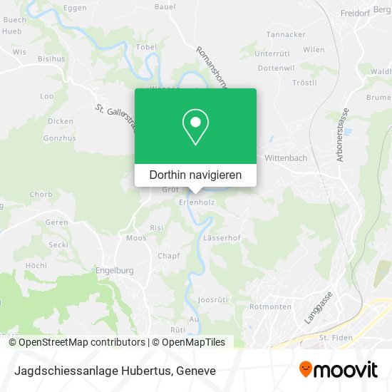 Jagdschiessanlage Hubertus Karte