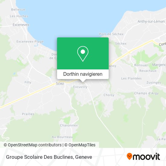 Groupe Scolaire Des Buclines Karte