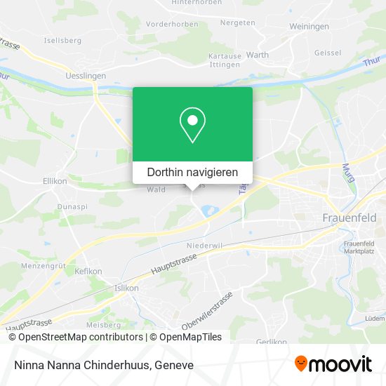 Ninna Nanna Chinderhuus Karte
