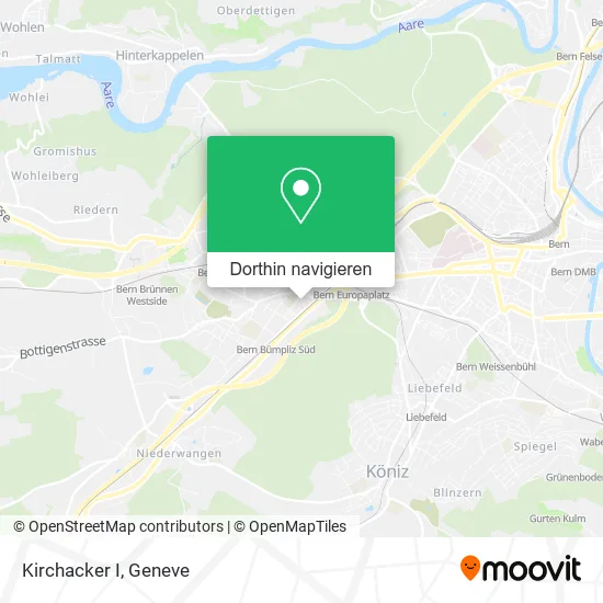 Kirchacker I Karte