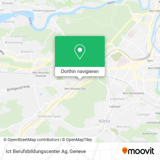 Ict Berufsbildungscenter Ag Karte