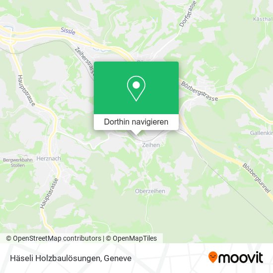 Häseli Holzbaulösungen Karte