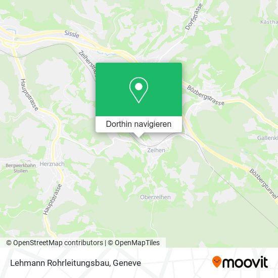 Lehmann Rohrleitungsbau Karte