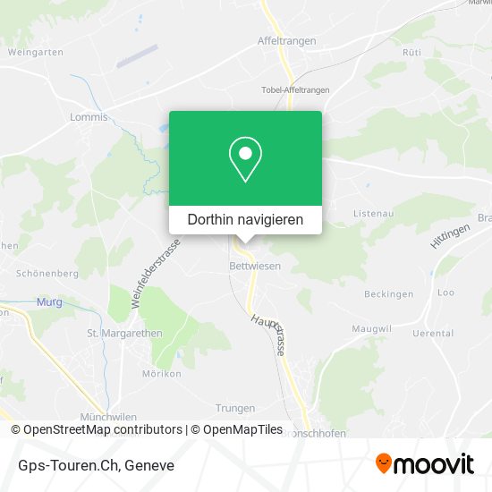 Gps-Touren.Ch Karte